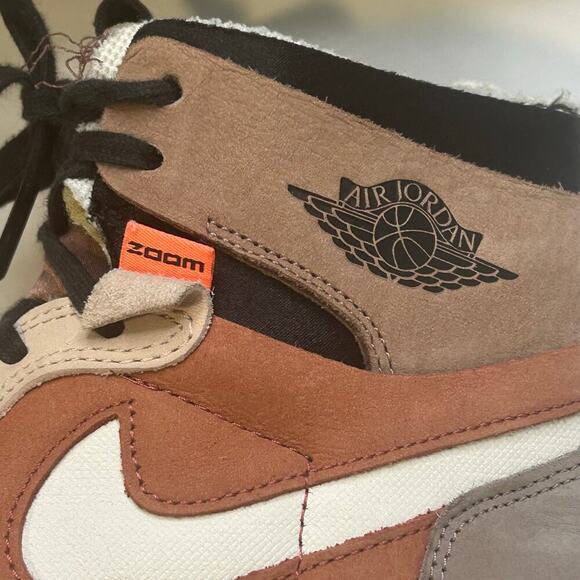 Nike women's air Jordan 1 high zoom canyon rust size 7 - Picture 4 of 9